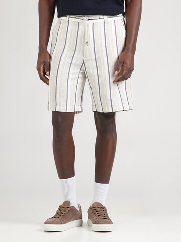 Loosefit Pantaloni chino di BOSS in grigio: frontale