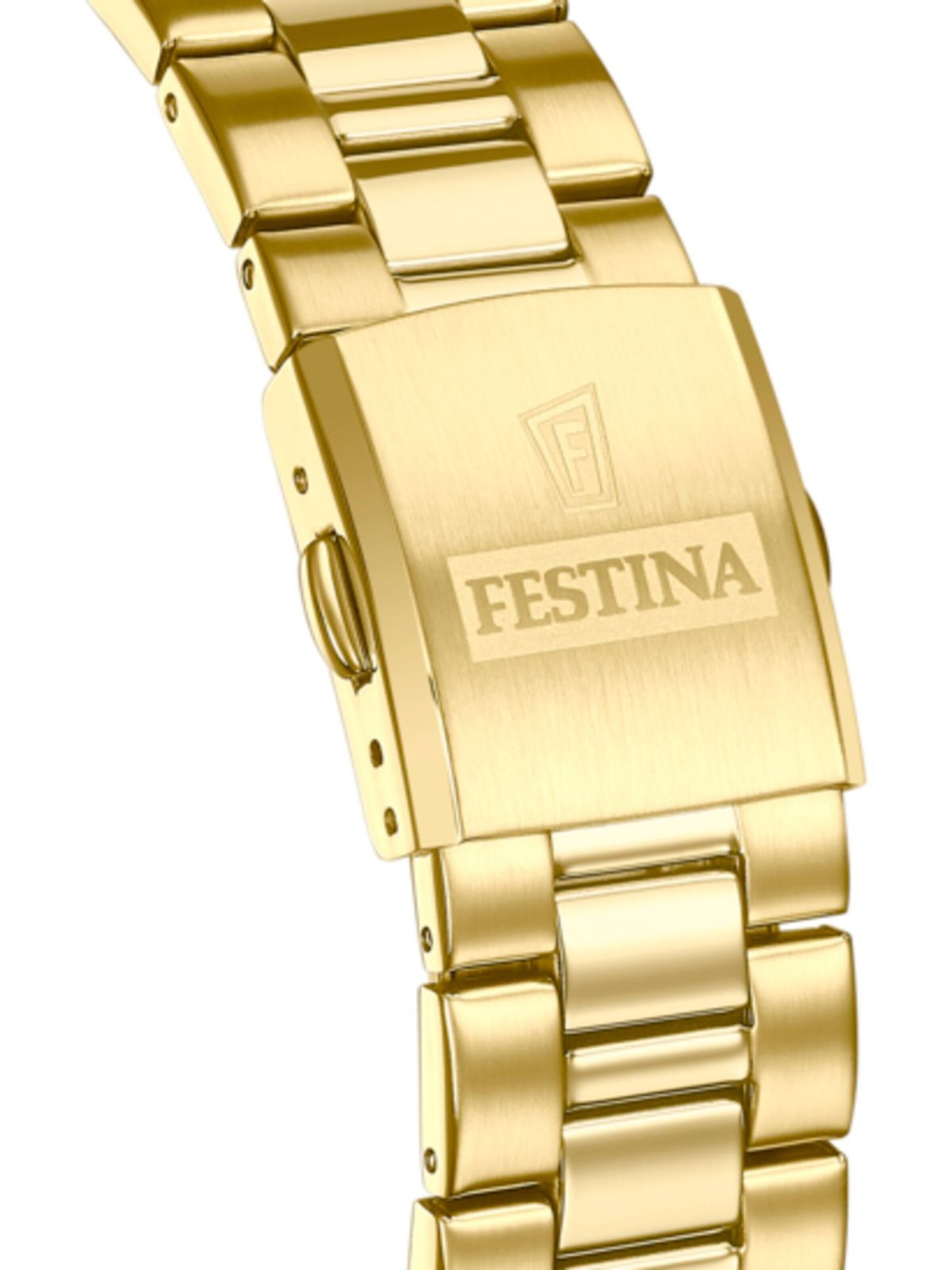 FESTINA Analogové hodinky 'Watch Classics' – zlatá