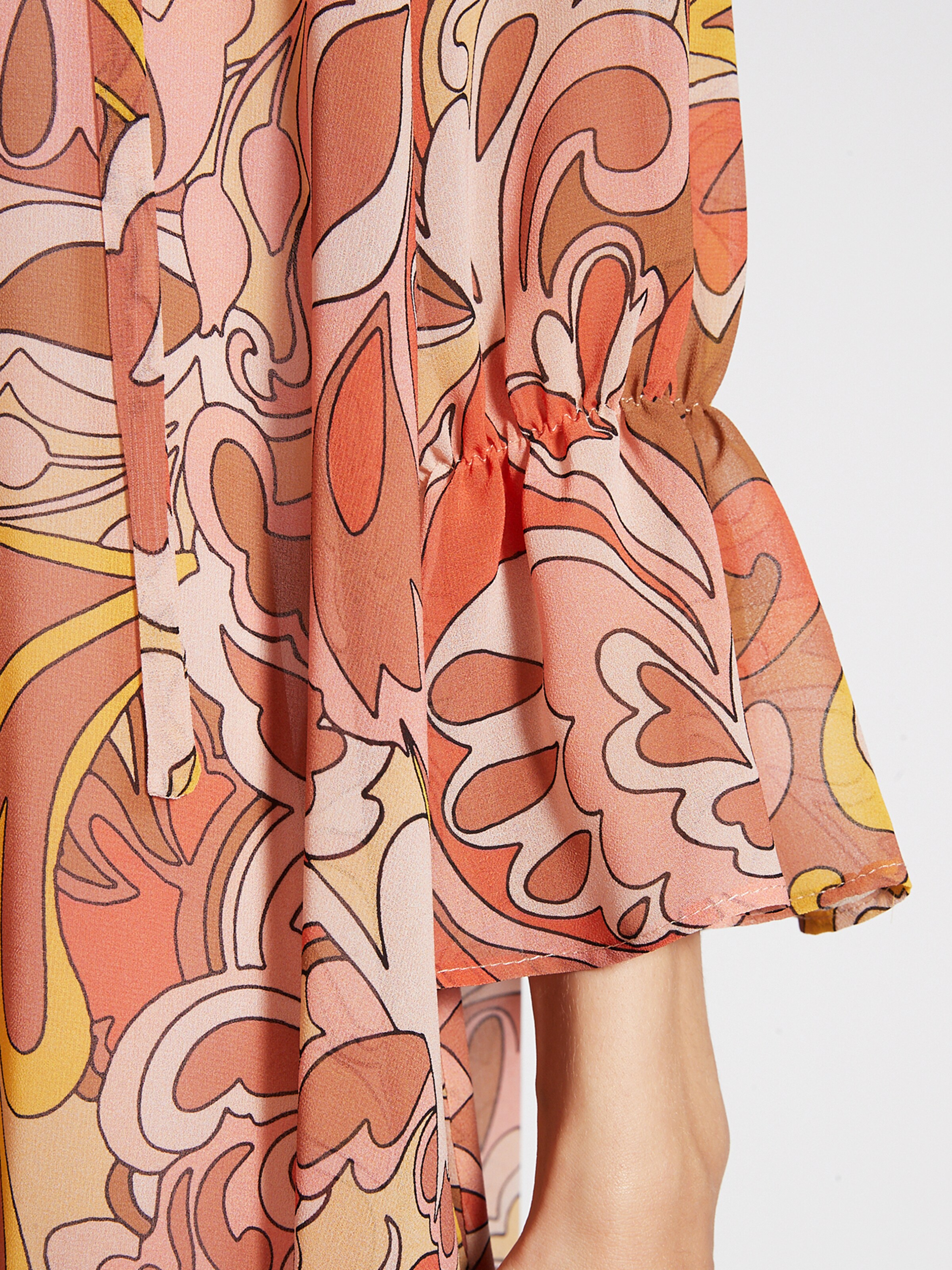 Frauen Große Größen Ana Alcazar Blusenkleid 'Felola' in Mischfarben - UX68859 Frauen Große Größen Ana Alcazar Blusenkleid 'Felola' in Mischfarben - UX68859