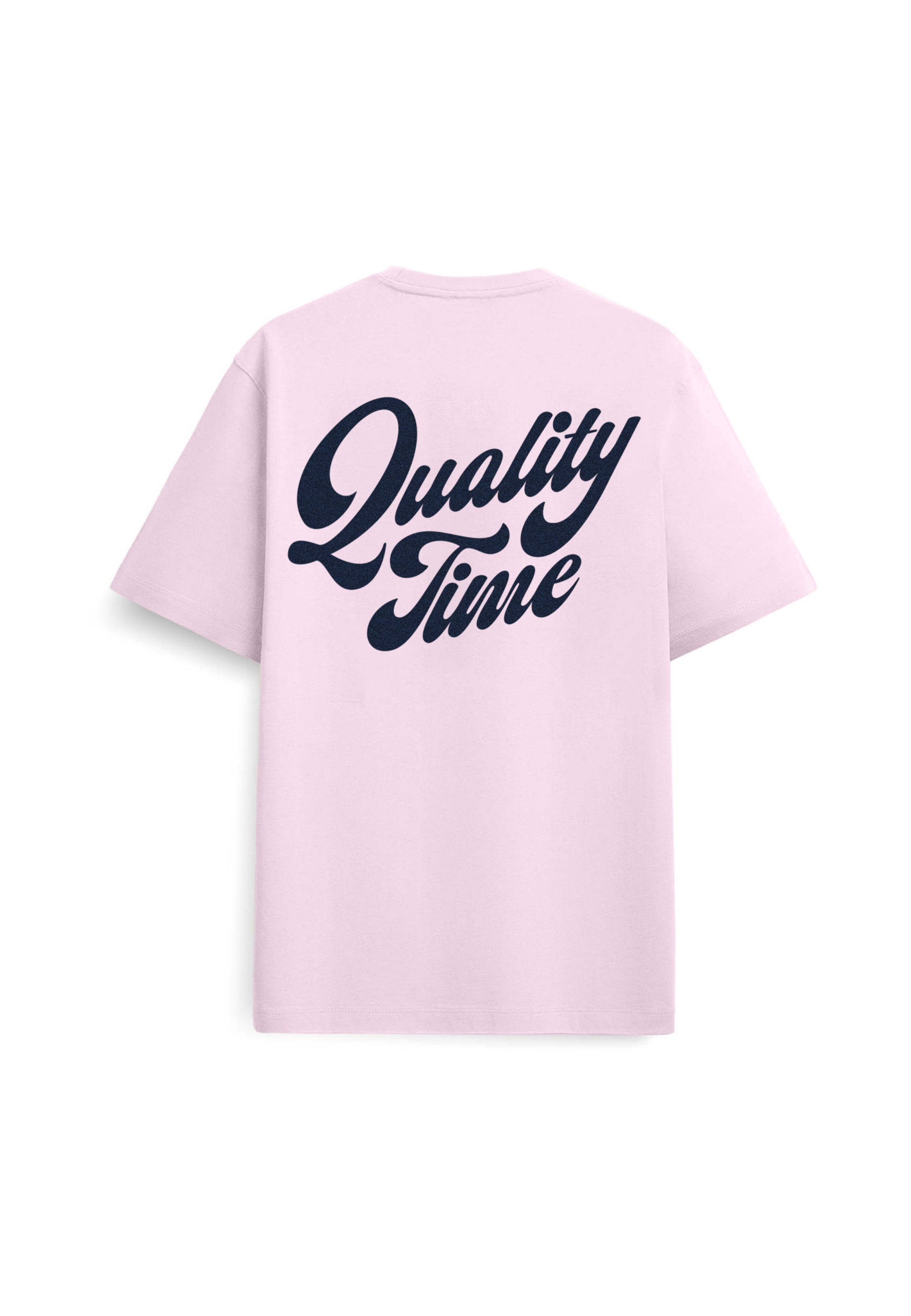 On Vacation Shirt 'Quality Time' in Pink