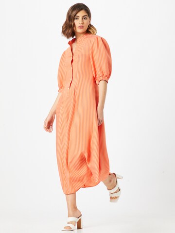 Closet London Košeľové šaty - oranžová