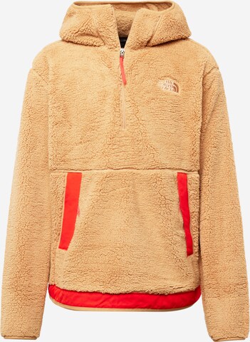 THE NORTH FACE Athletic Fleece Jacket 'CAMPSHIRE' in Beige: front