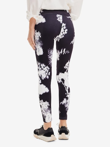 Desigual Szabványos Leggings - fekete