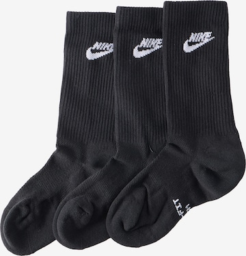 Șosete de la Nike Sportswear pe negru: față