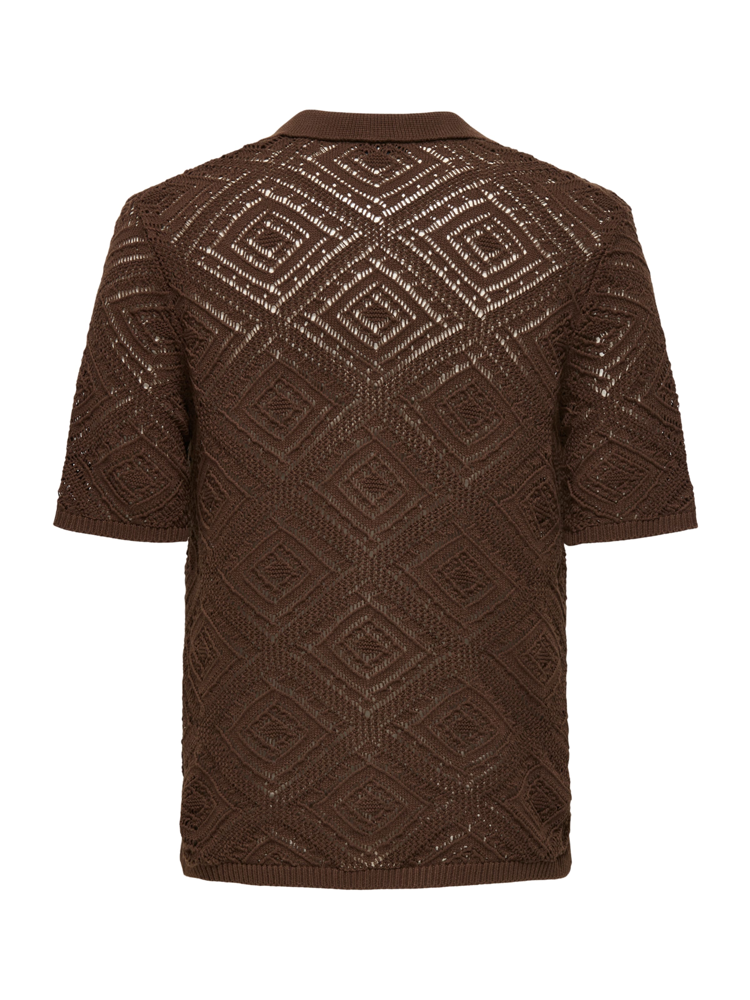 Geacă tricotată 'ONSKolmar' de la Only & Sons pe maro