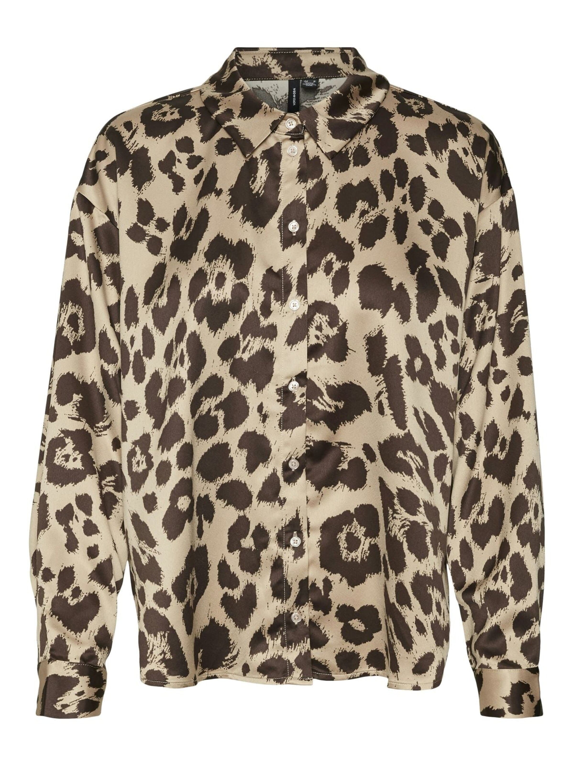 T-shirt '10316597' VERO MODA en marron : devant