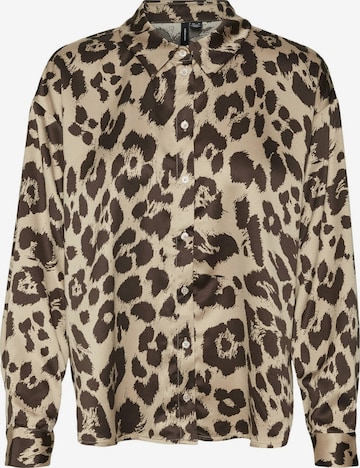 T-shirt '10316597' VERO MODA en marron : devant