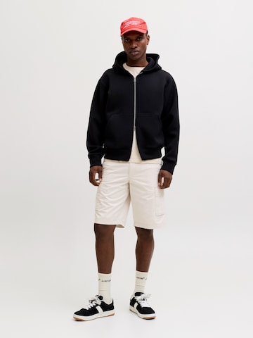 JACK & JONES Regular Cargo Pants 'JPSTCOLE MATTY' in Beige