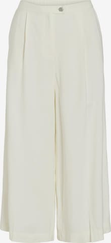 Wide Leg Pantalon à pince 'VIMarlee' VILA en blanc : devant