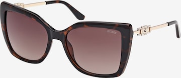 GUESS Zonnebril in Bruin: voorkant