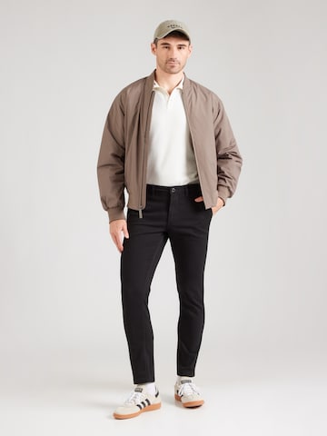 JACK & JONES Слим фит Панталон Chino 'JJIMarco JJDave' в черно