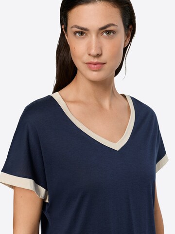 Chemise de nuit ' Laura ' Hanro en bleu