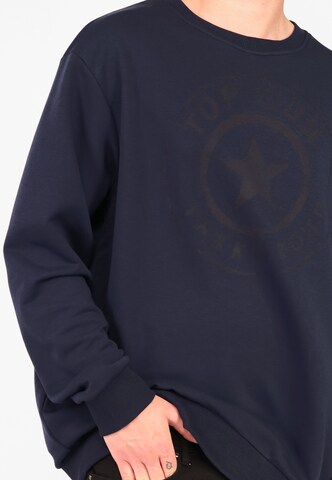 TOP GUN Sweatshirt in Blue