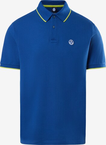 North Sails Poloshirt in Blau: predná strana