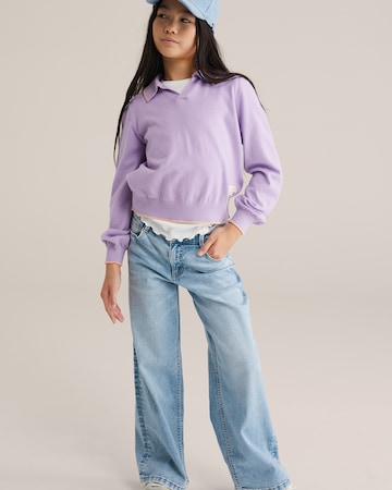 WE Fashion Loose fit Jeans in Blue