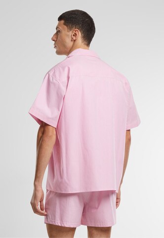 Another Cotton Lab Comfort fit Button Up Shirt in Pink