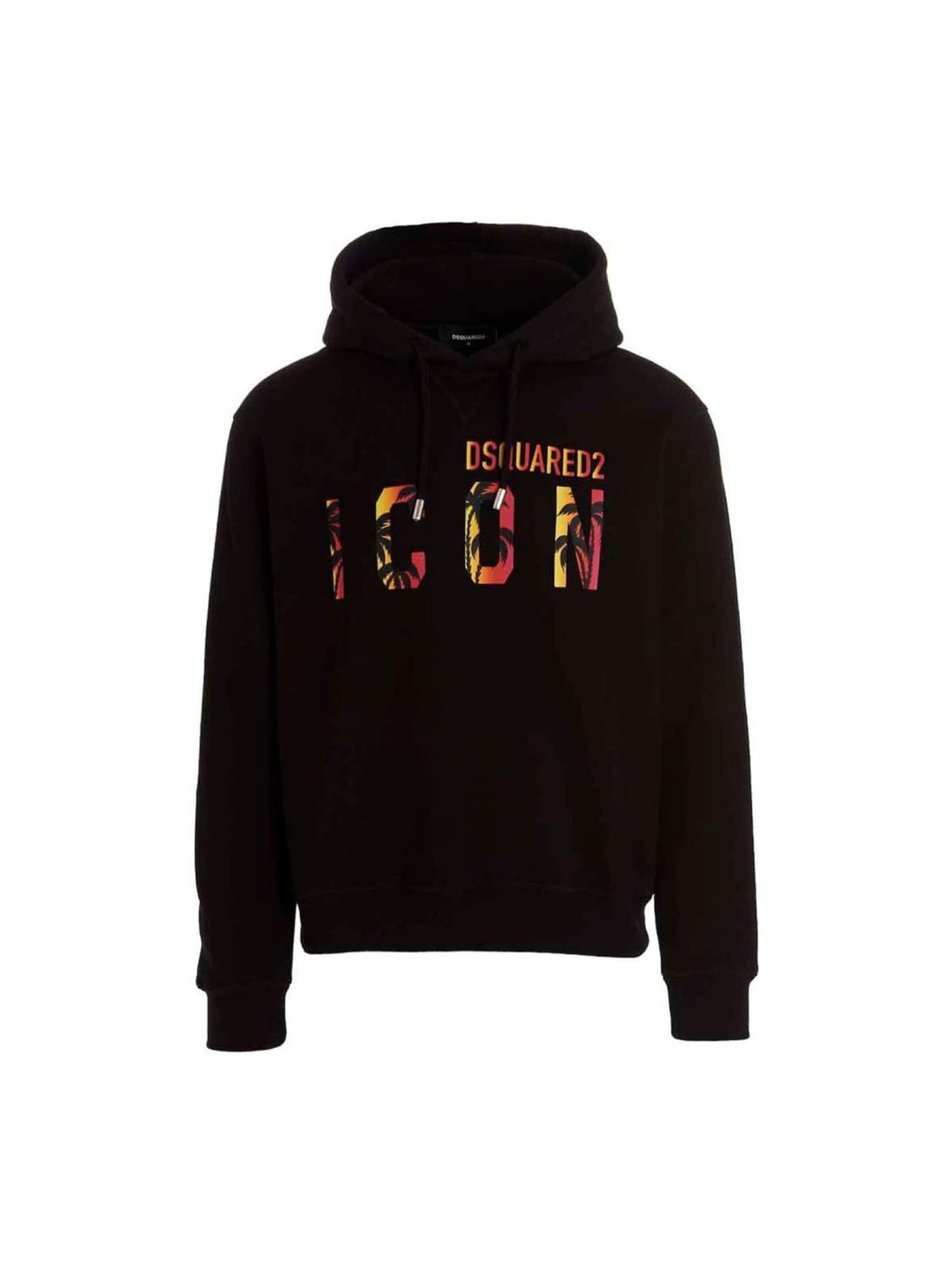 DSQUARED2 Sweatshirt in Black: front