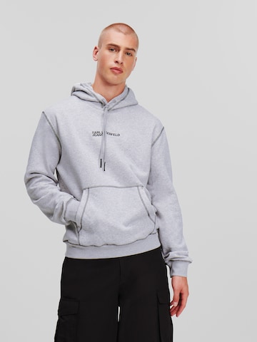 KARL LAGERFELD JEANS Sweatshirt i grå: framsida