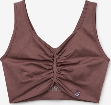 CALZEDONIA Top in Brown: front