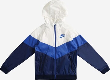 Nike Sportswear Tussenjas in Blauw: voorkant