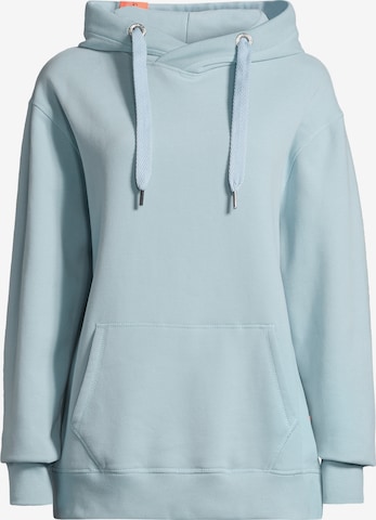 salzhaut Sweatshirt 'Oddebodje' in Blauw: voorkant