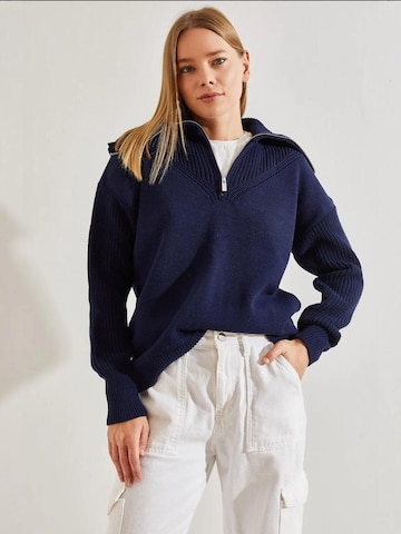 Pull-over 'Pullover' Bianco Lucci en bleu