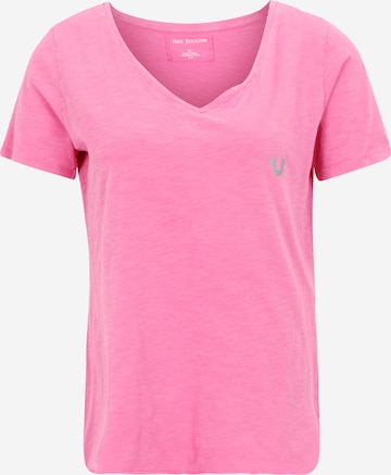True Religion Μπλουζάκι σε ροζ: μπροστά