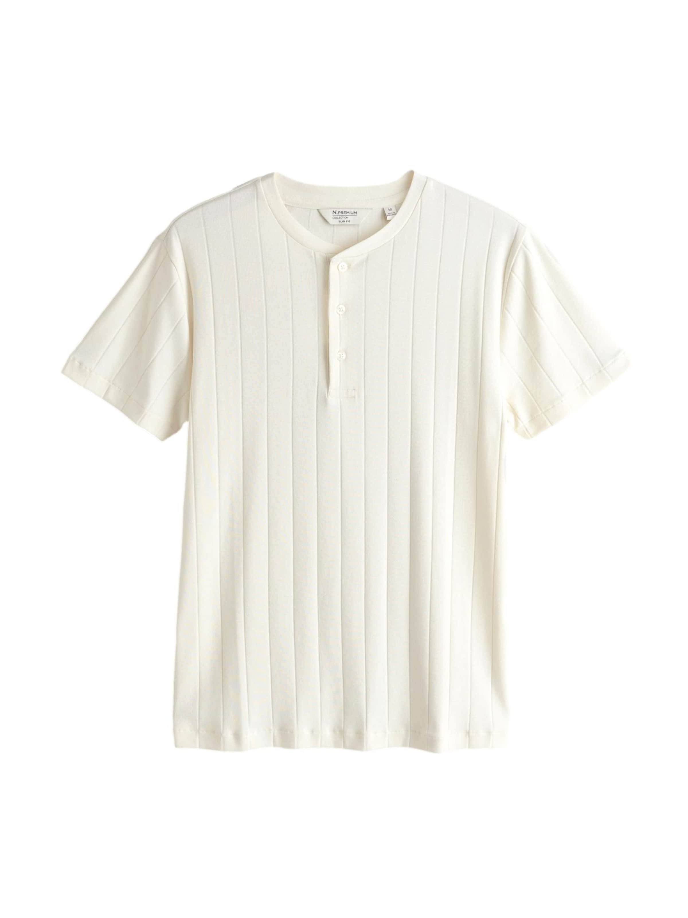 T-Shirt Next en beige : devant