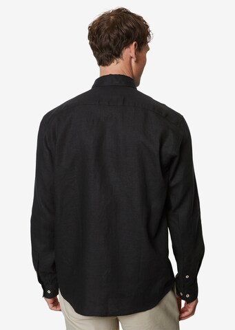 Marc O'Polo Regular fit Button Up Shirt in Black