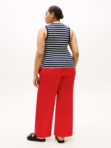 Tommy Hilfiger Curve Top 'CODY' in Blau