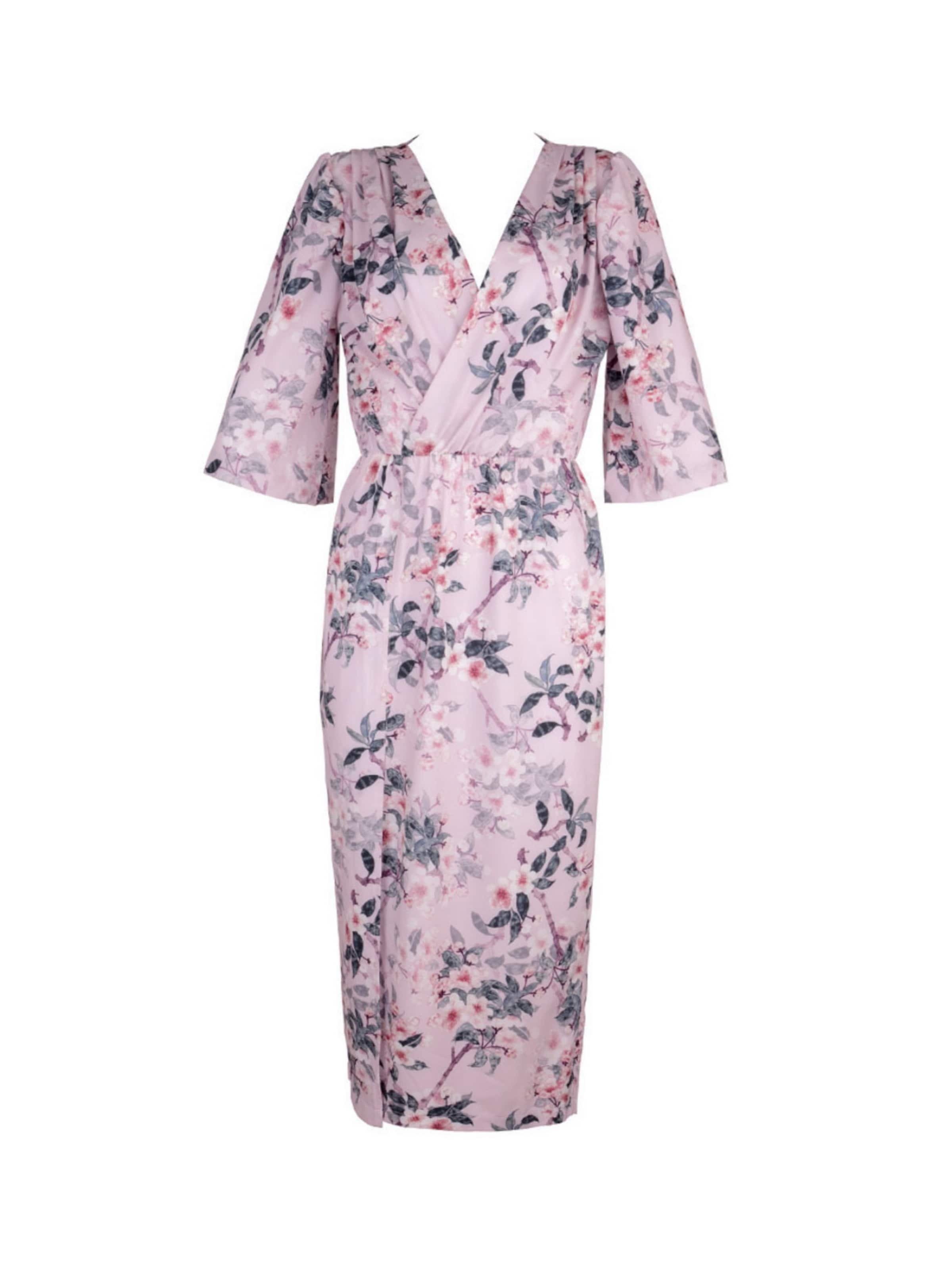 WHITE RVBBIT Kjole i pink: forside