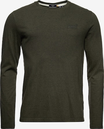 Superdry Shirt in Groen: voorkant