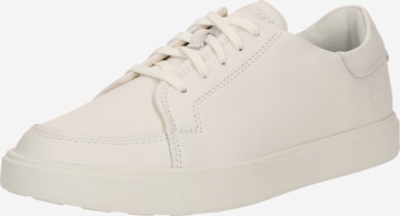 Baskets basses TIMBERLAND en blanc : devant
