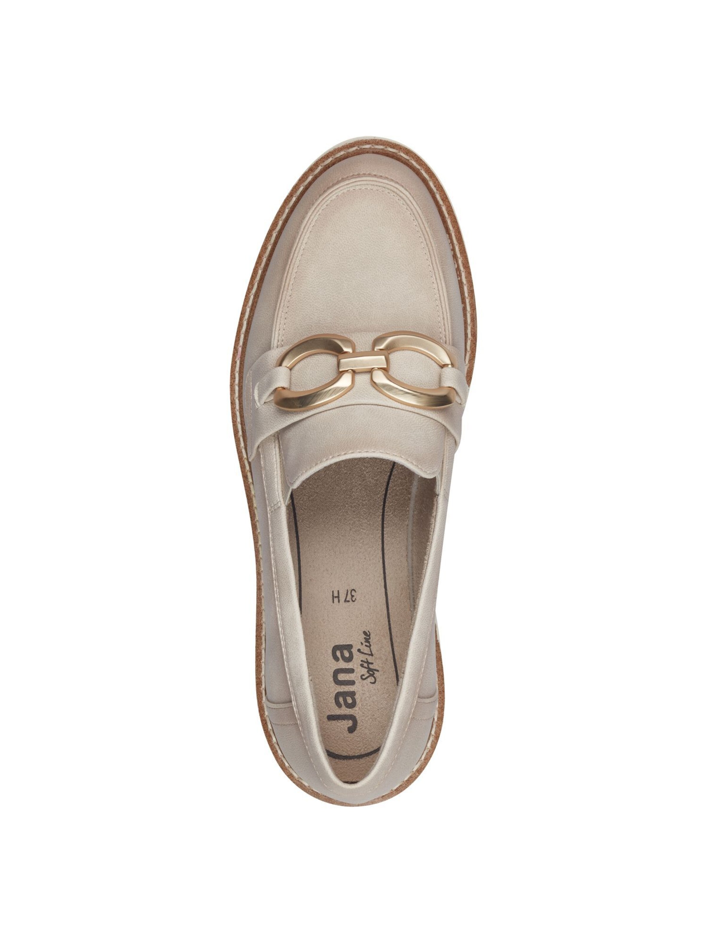 JANA Slipper in Beige