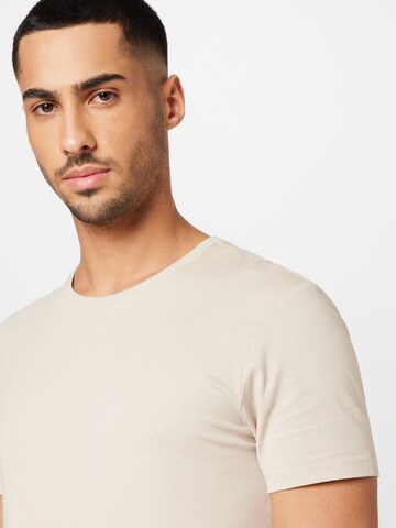 T-Shirt 'David' Casual Friday en beige