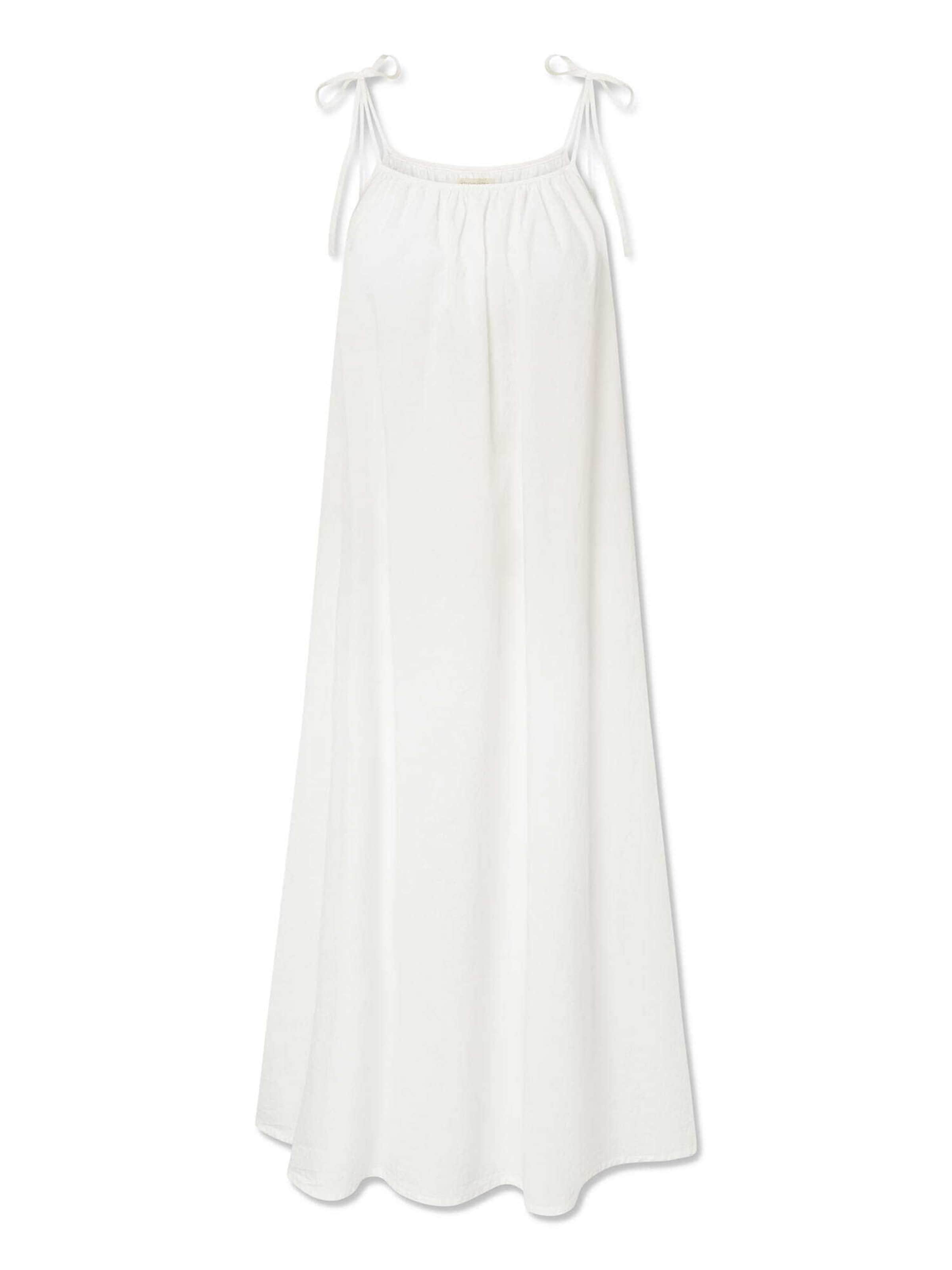 Robe d’été STUDIO FEDER en blanc : devant