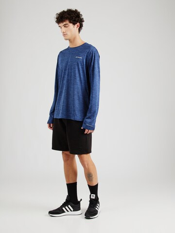 COLUMBIA Funkční tričko 'Alpine Chill Zero' – modrá