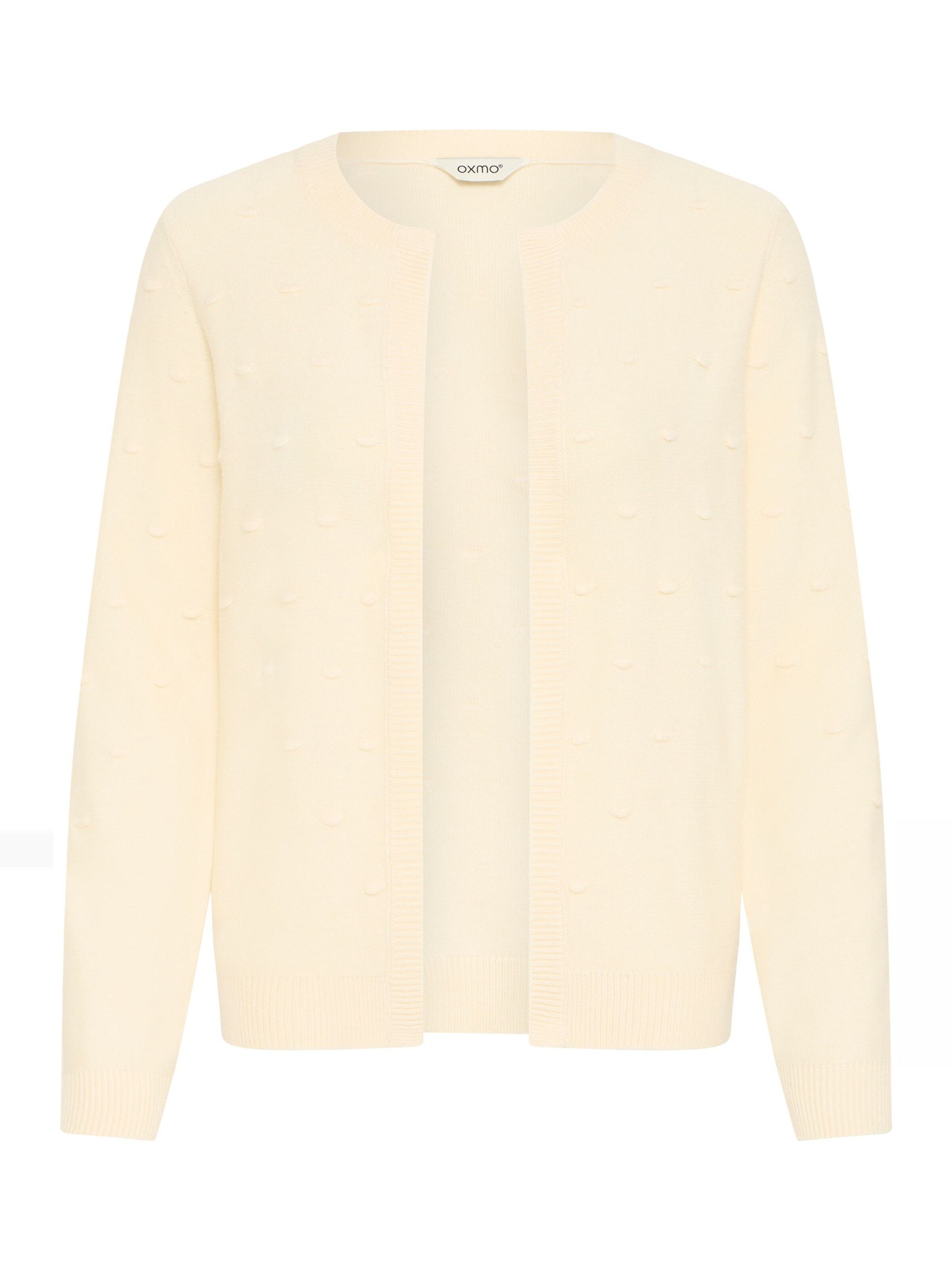 Oxmo - Cárdigan 'Kalotta' en beige: frente