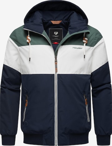 Veste outdoor Ragwear en bleu : devant