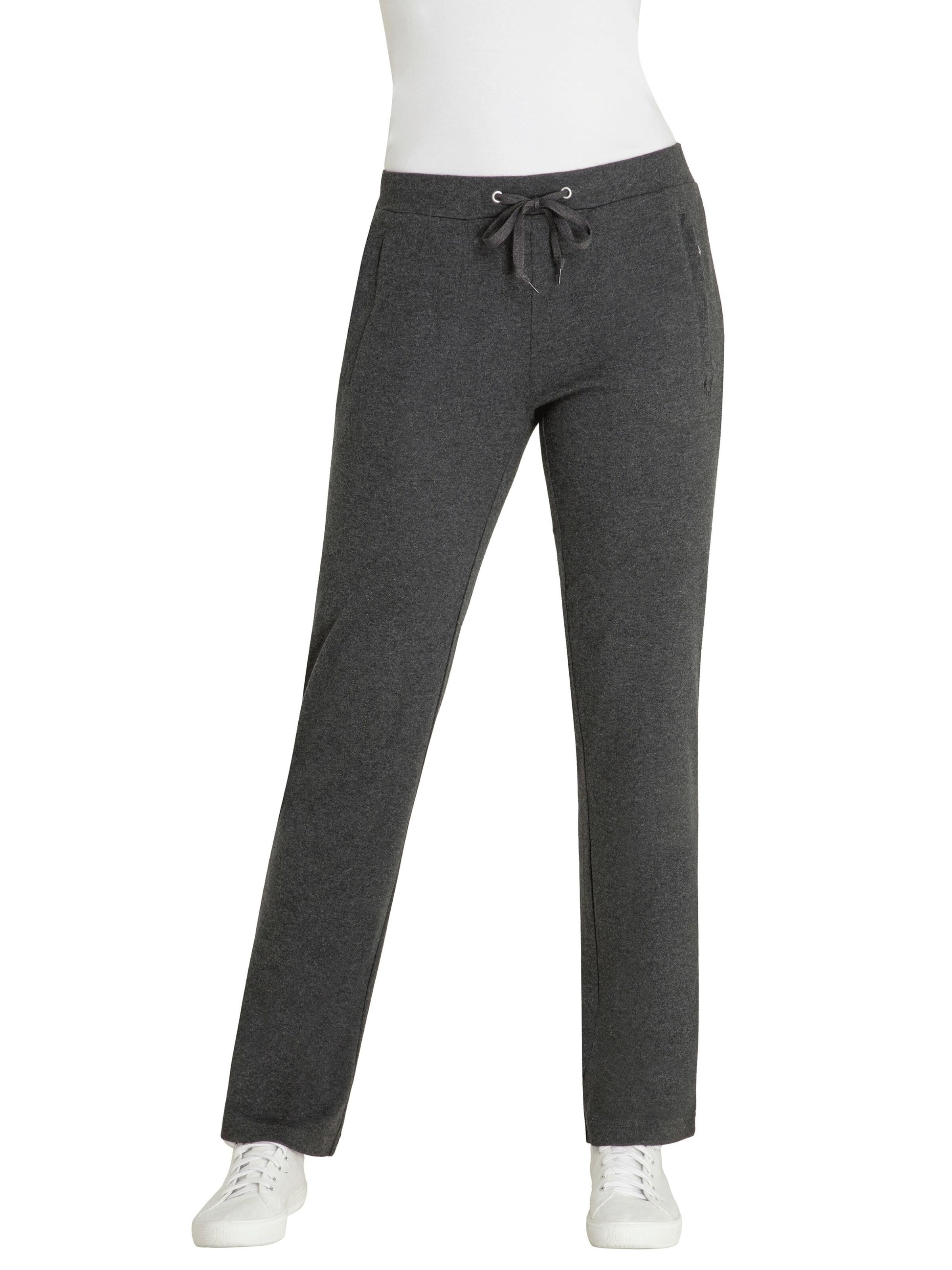 HAJO Regular Pants in Grey: front