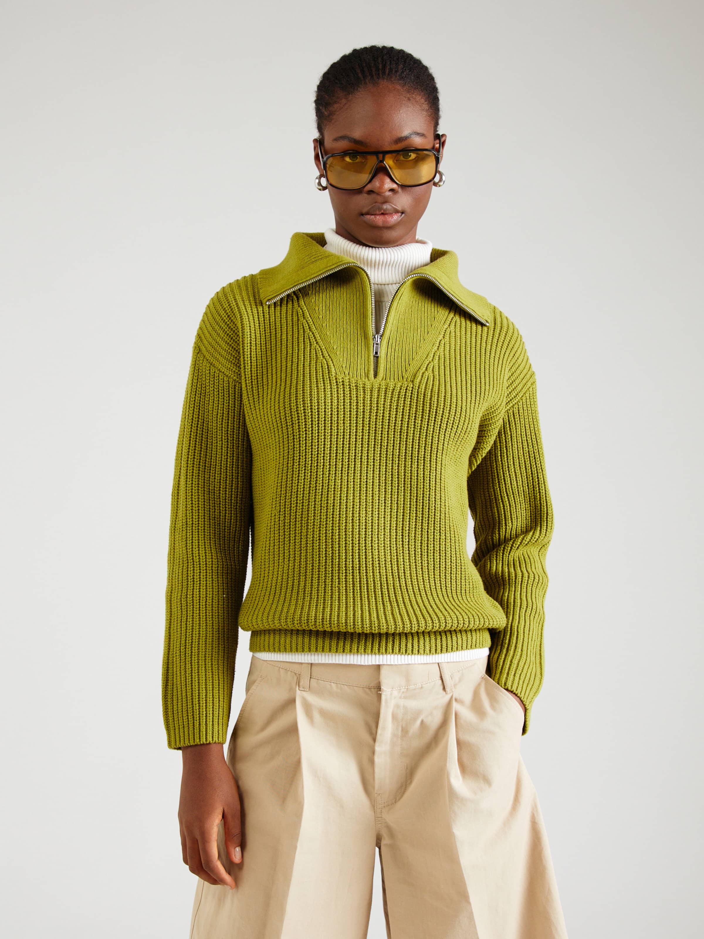 Selected femme trui groen new arrivals