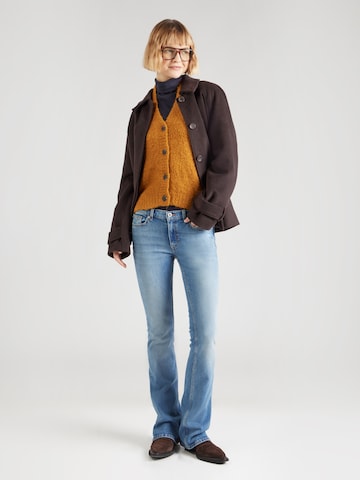 MSCH COPENHAGEN Knit cardigan 'Zofie Jilda' in Yellow