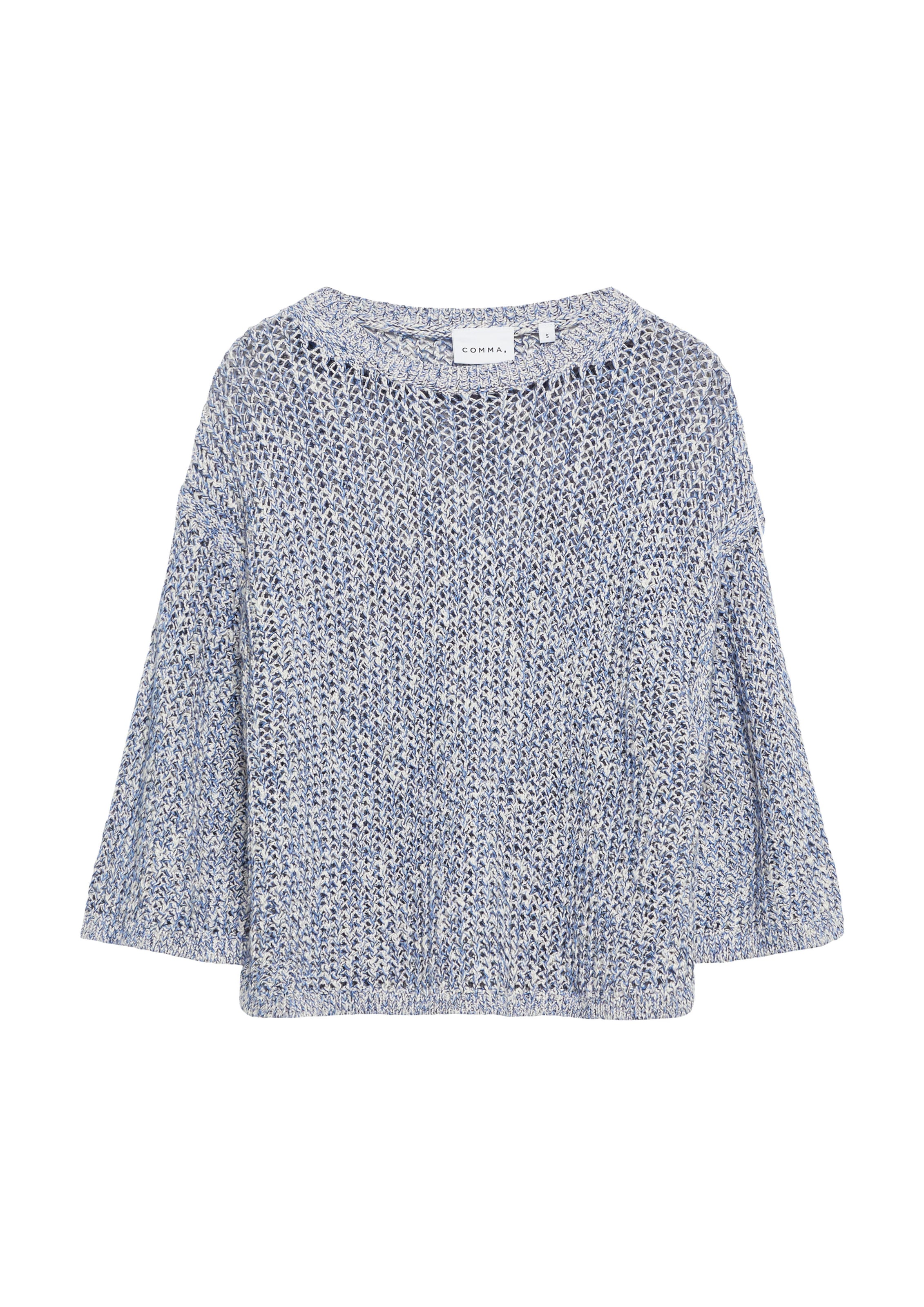 Pull-over COMMA en blanc : devant