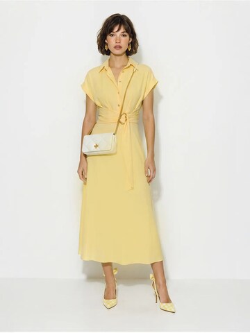 Bianco Lucci Kleid in Gelb