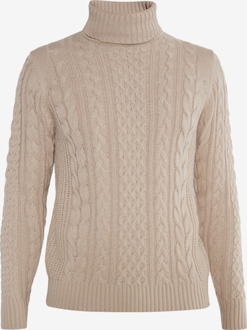 Pull-over MO en beige : devant