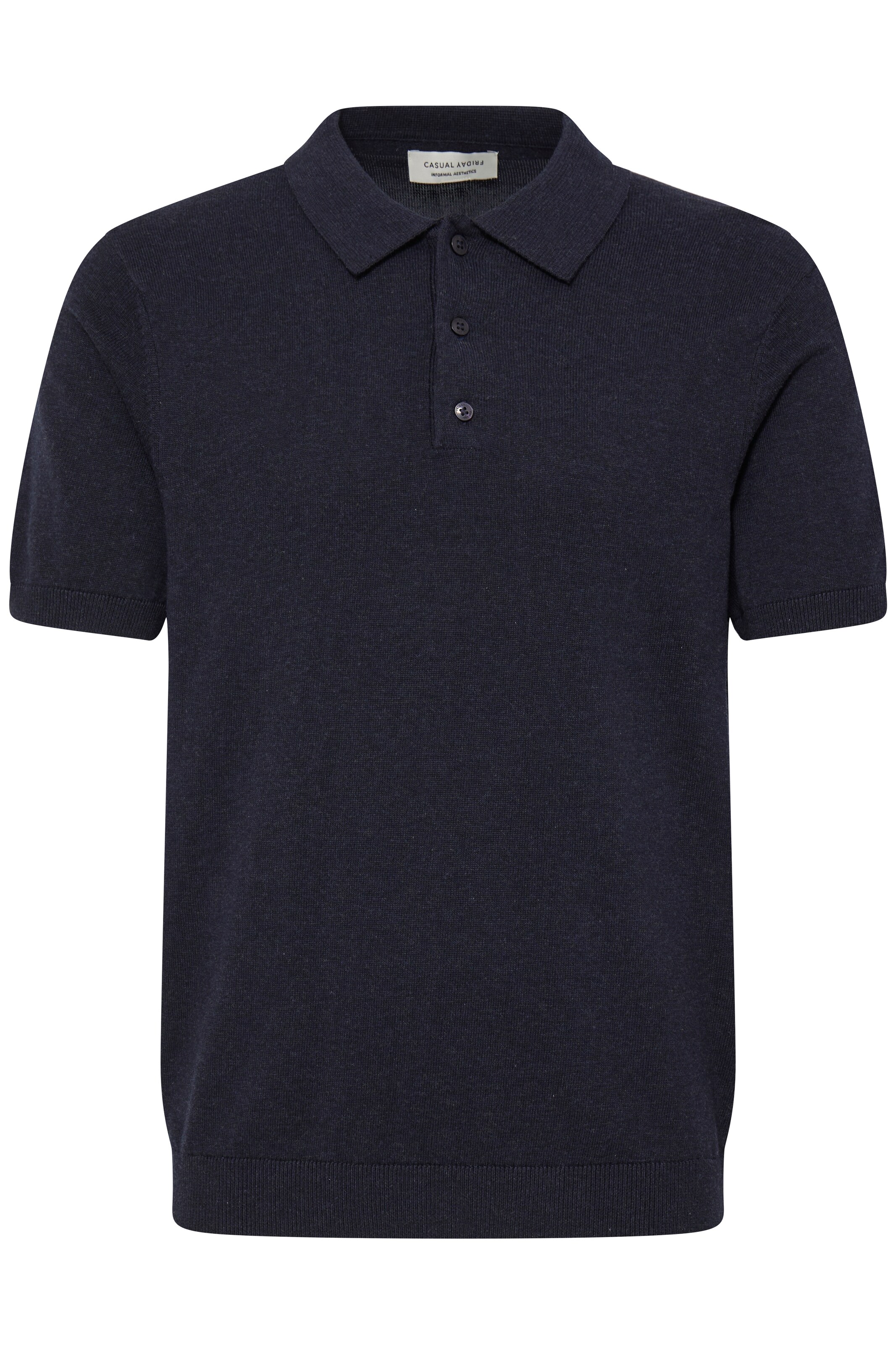 Casual Friday Shirt ' CFBells ' in Blauw: voorkant