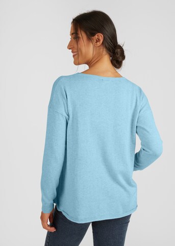 eve in paradise Sweater 'Gesa' in Blue