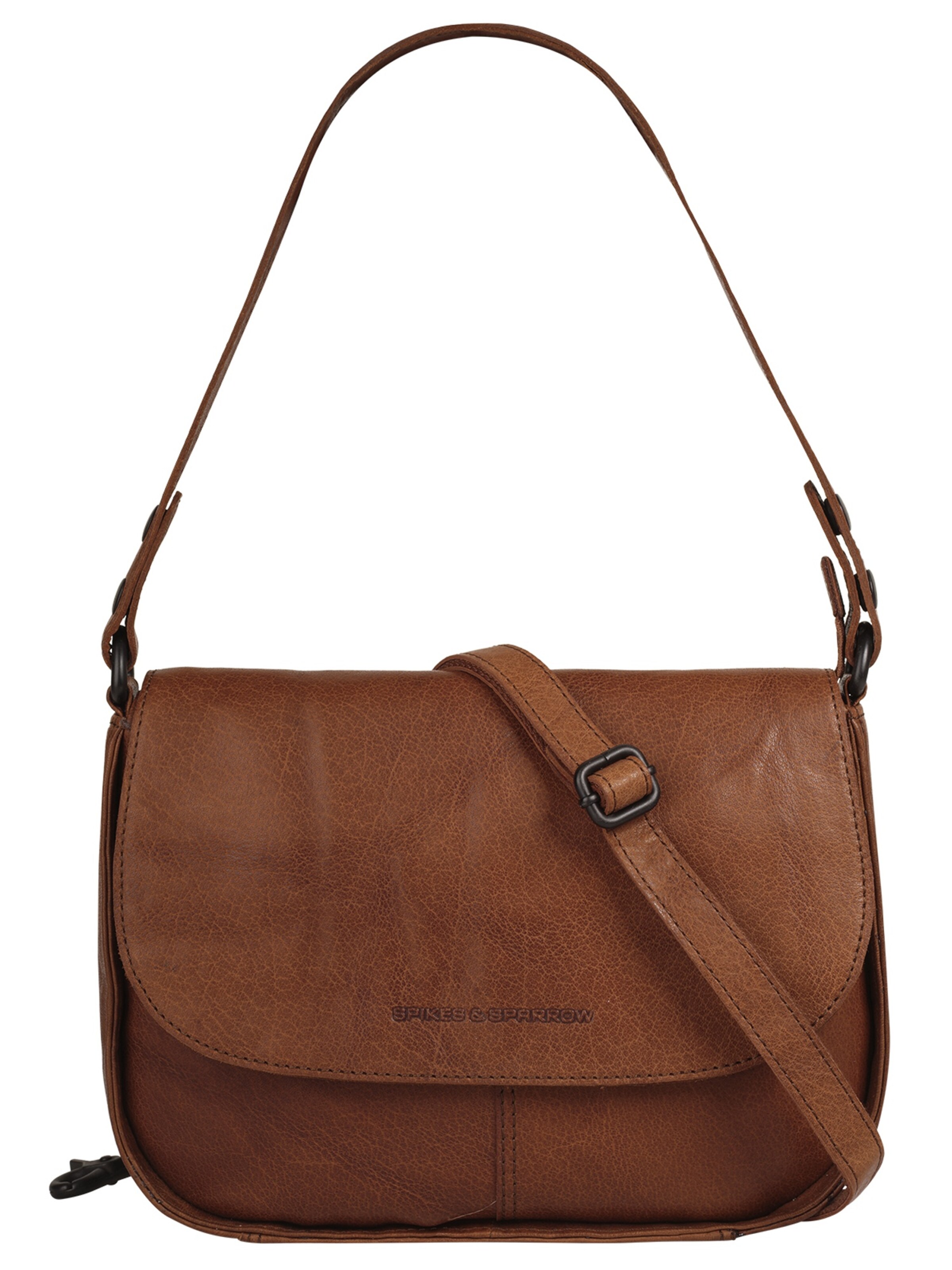 Spikes & Sparrow Umhängetasche‌‌‌‌‌‌‌‌ in Braun: Vorderseite
