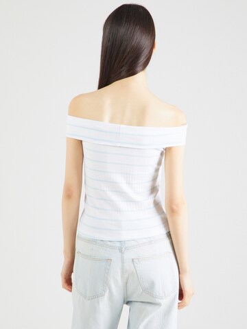 PIECES Top 'PCMARGO' in White