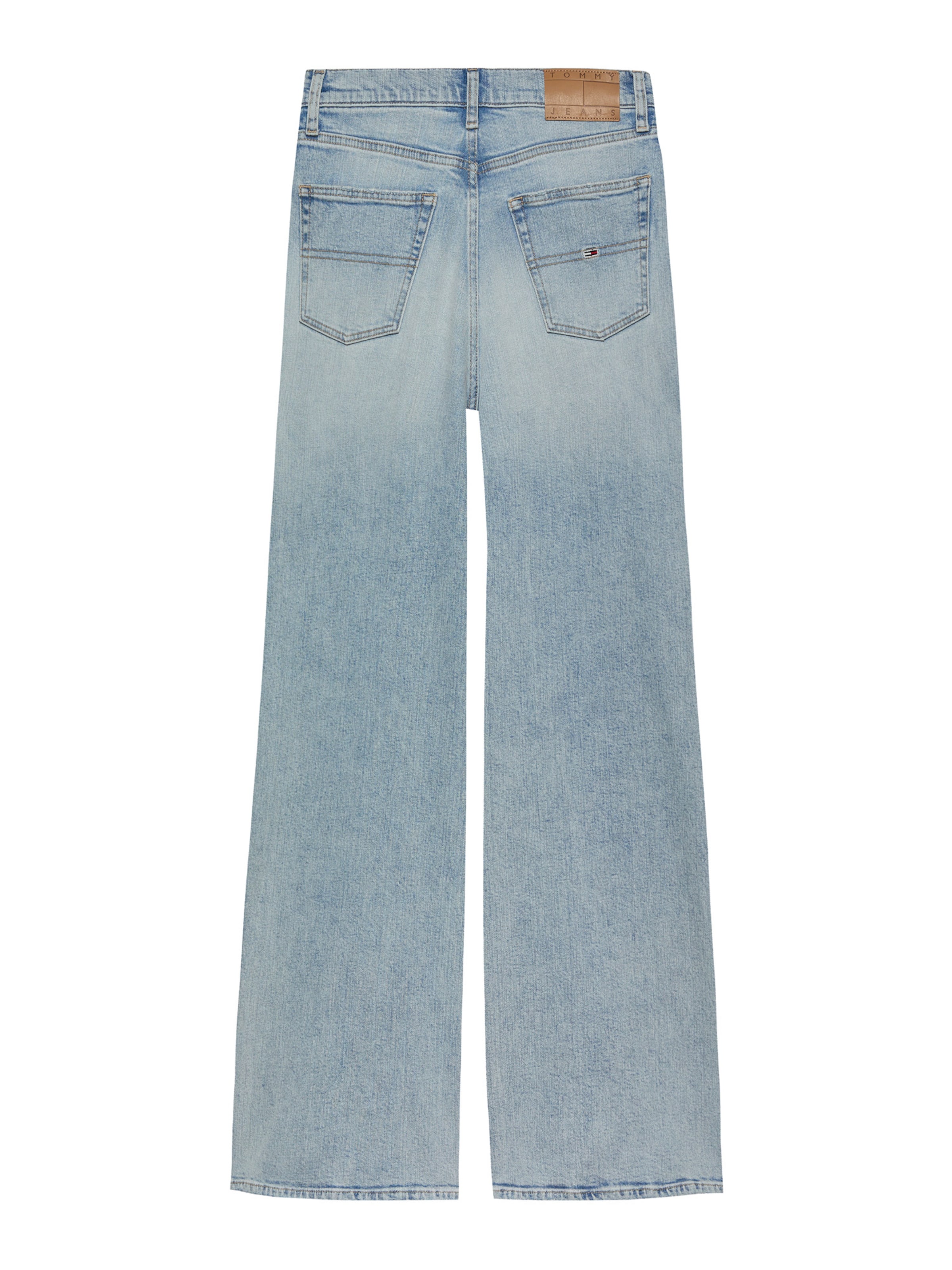 Tommy Jeans Wide Leg Jeans 'Claire' i blå